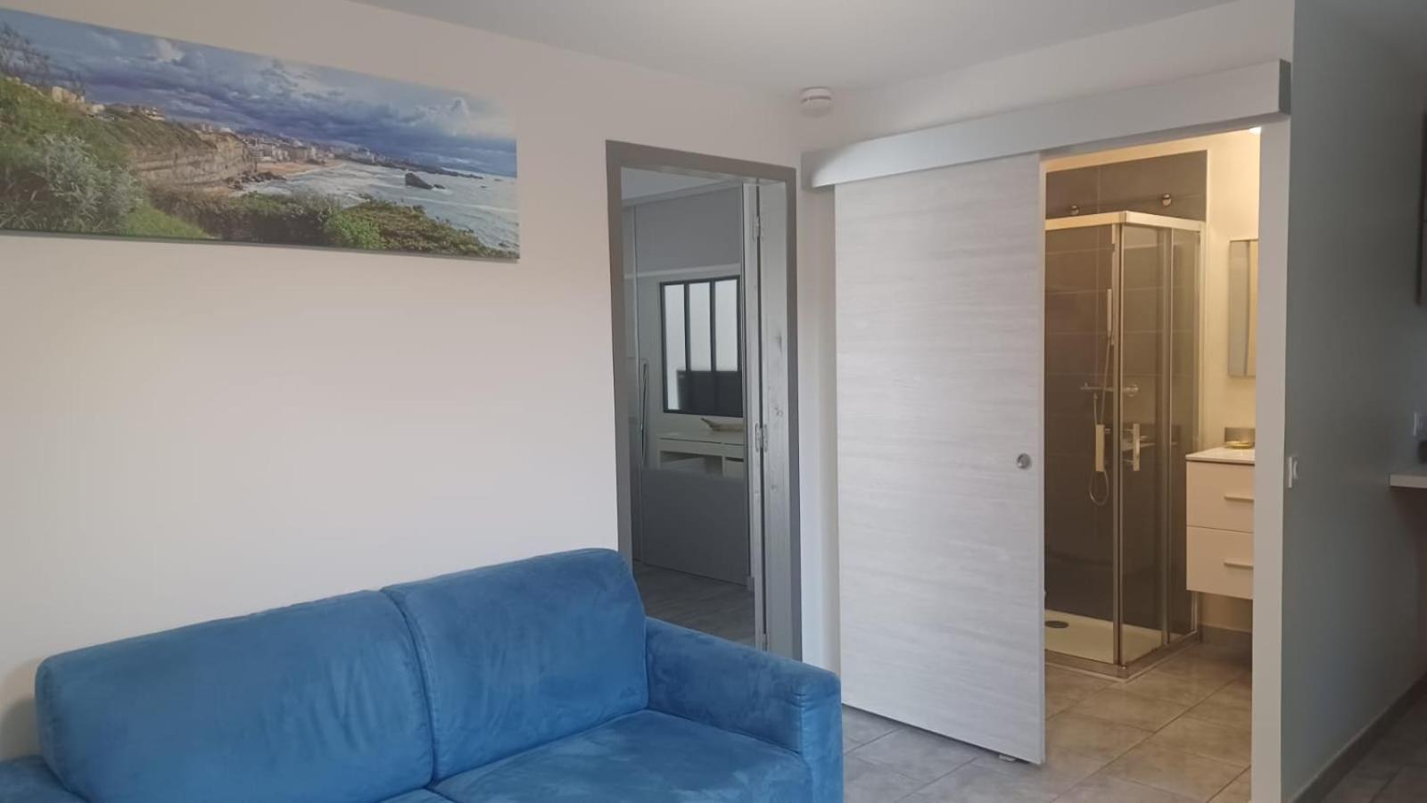 Agreable T2 Pres Des Plages Avec Parking Arcangues Dış mekan fotoğraf